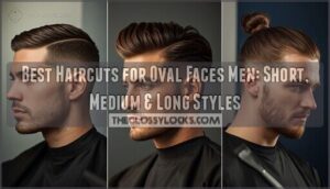 haircuts for oval faces men