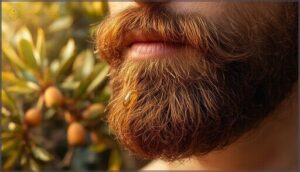how argan oil improves beard health