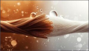 how does bleaching affect hair structure