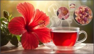 how hibiscus tea supports hair growth