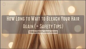 how long should you wait to bleach your hair again