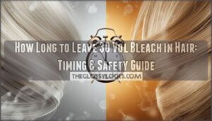 how long to leave bleach in hair 30 vol how long to leave bleach in hair 30 vol