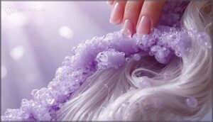 how purple shampoo neutralizes brassiness