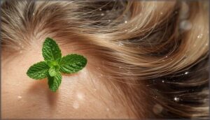 how spearmint oil supports scalp health