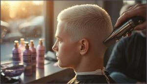 how to achieve the perfect blonde buzz cut how to achieve the perfect blonde buzz cut