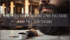 how to dye beard