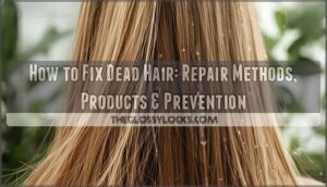how to fix dead hair