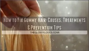 how to fix gummy hair how to fix gummy hair