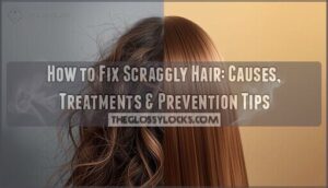 how to fix scraggly hair