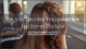 how to get curly hair with straight hair