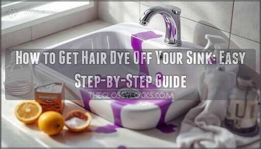 How to Get Hair Dye Off Your Sink: Easy Step-by-Step Guide