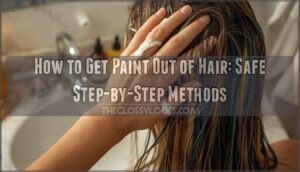 how to get paint out of hair