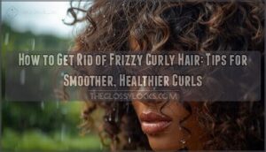 how to get rid of frizzy curly hair