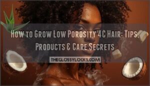 how to grow low porosity 4c hair