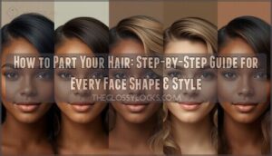 how to part your hair how to part your hair