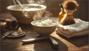 how to prepare for shaving with a knife