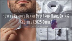 how to remove beard dye