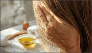 how to remove dry or stubborn paint from hair