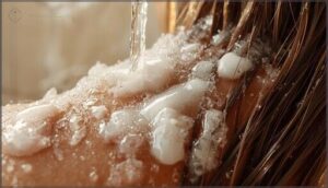 how to remove latex paint from hair