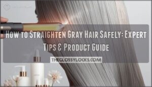 how to straighten gray hair