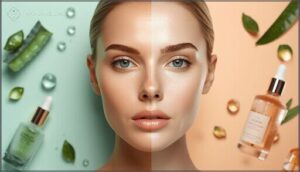 how to treat oily and dry areas