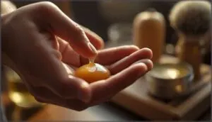 how to warm and apply beard balm