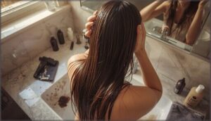 immediate steps after dark hair dye immediate steps after dark hair dye