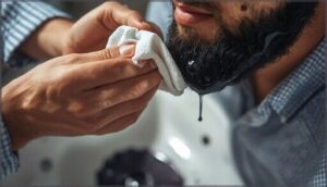 immediate steps after dye application immediate steps after dye application