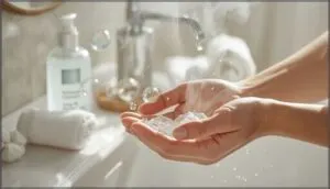 importance of gentle cleansing