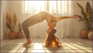 inversion method and yoga poses