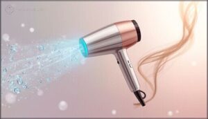 ionic hair dryers with cool shot