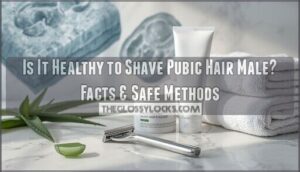is it healthy to shave the pubic hair male