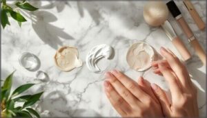 layering with other skincare and makeup