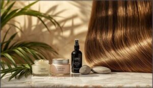 leave-in and deep conditioning treatments