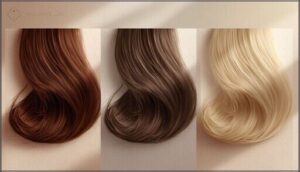 levels 5-7: medium shades levels 5-7: medium shades