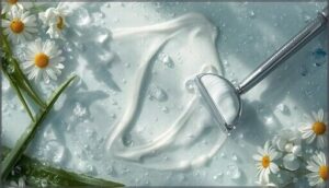 lotion-like textures for smooth shaves