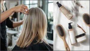 low-maintenance gray blending