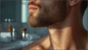 maintaining a well-groomed neckline