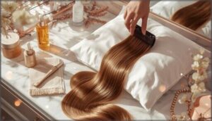 maintaining hair extensions and hair health maintaining hair extensions and hair health