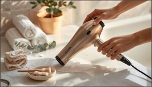 maintenance and care for your hair dryer