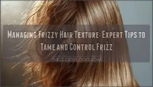 managing frizzy hair texture