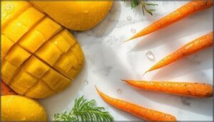 mango and carrot extracts mango and carrot extracts