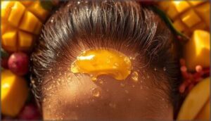 mango butter for scalp and hair growth