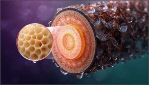 medulla, cortex, and cuticle influence medulla, cortex, and cuticle influence