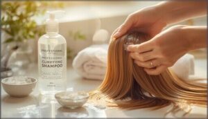 method 1: clarifying shampoo treatment