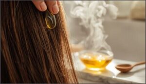 method 3: warm coconut or olive oil