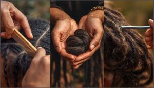 methods for creating dreadlocks