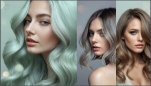 mint green and unique neutrals