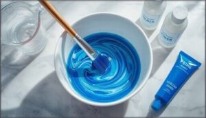 mixing toner with developer