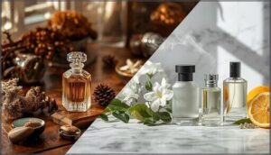 modern vs. classic chypre perfumes
